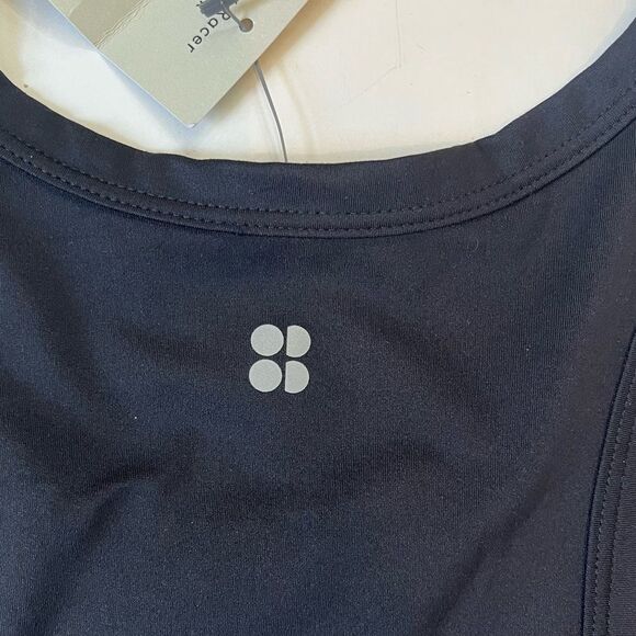 Sweaty Betty NWT *BLACK* All Day Racerback Tank XS - Picture 7 of 8